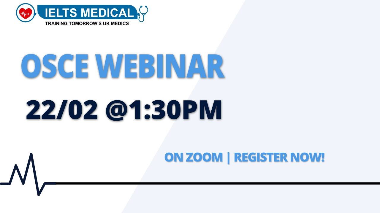 Free OSCE Webinar 22nd February 